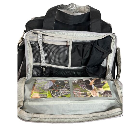 Ju-Ju-Be Black Diaper Bag With Multiple Pockets Compartments For Baby Essentials - Picture 5 of 13